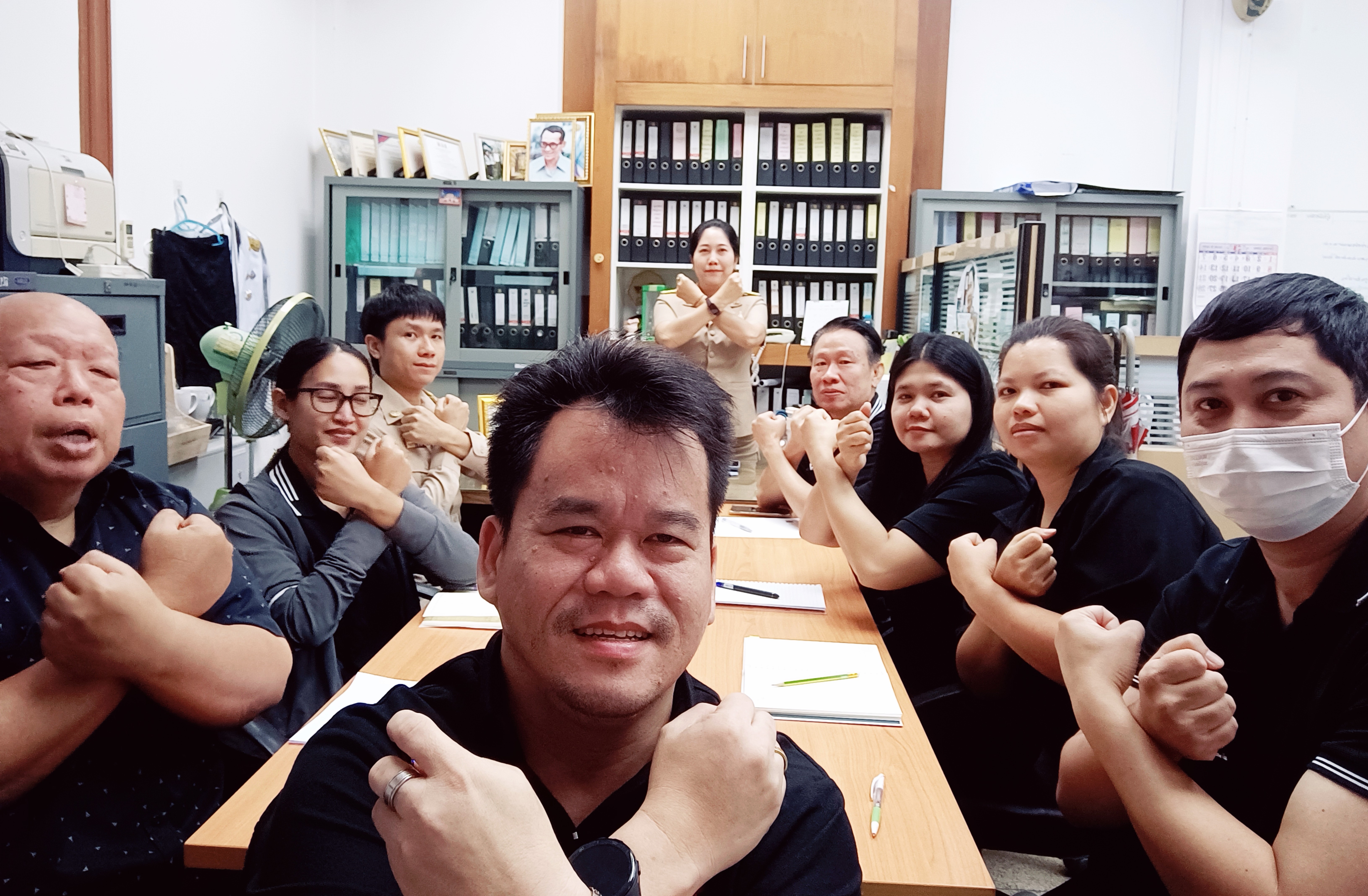 title - การประกาศเจตนารมณ์การเป็นองค์กรคุณธรรม ของกลุ่มพัฒนาระบบบริหาร สำนักงานการปฏิรูปที่ดินเพื่อเกษตรกรรม ประจำปีงบประมาณ พ.ศ. 2569